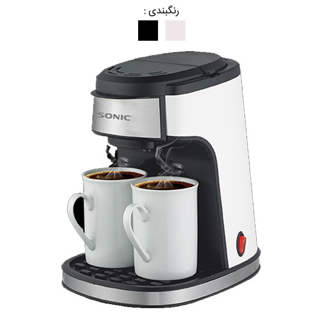 قهوه ساز گوسونیک 450 وات مدل GCM-858