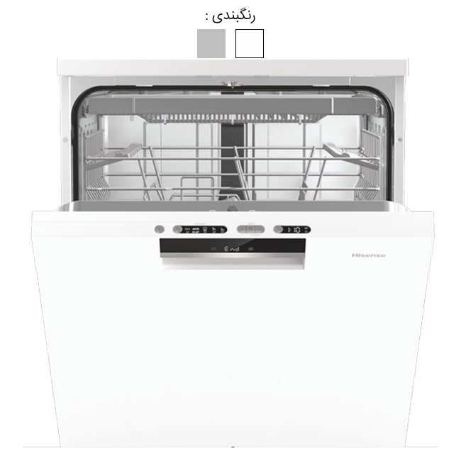 ماشین ظرفشویی هایسنس 16 نفره مدل HS661C60 سفید