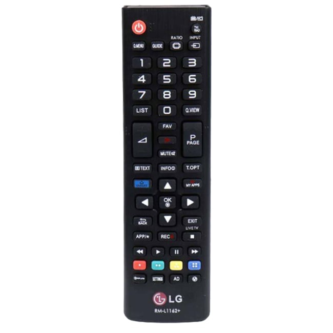 ریموت کنترل تلویزیون ال جی معمولی مدل RM-L1162+ LG