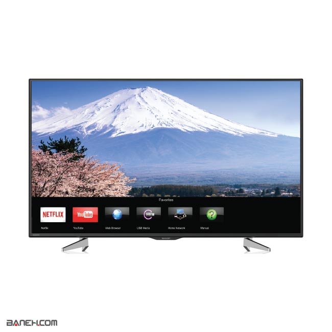تلویزیون ال ای دی شارپ فورکی هوشمند Sharp 4K Smart 50UA440