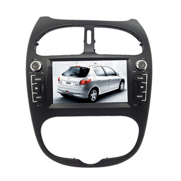 مانیتور اندروید 7 اینچ ماشین و پخش فابریک خودرو پژو 206 7Inch Android