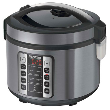 پلوپز چند کاره سنکور 1.5 لیتر 700 وات SRM 3150SS Sencor Rice Cooker