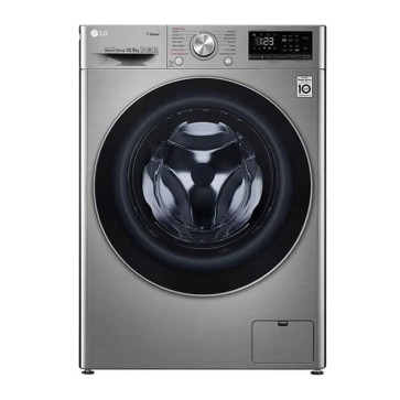 ماشین لباسشویی ال جی 10.5 کیلو گرم توربوواش نقره ای LG F4V710WTS