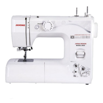 چرخ خیاطی و گلدوزی ژانومه Janome 8000