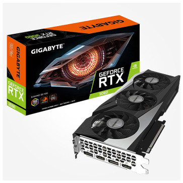 کارت گرافیک نویدیا جیفورس  گیگابایت RTX 3060 GAMING OC 12 