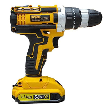 دریل شارژی چکشی دیوالت 68 ولت ( 28 ولت واقعی ) Model Germany Dewalt