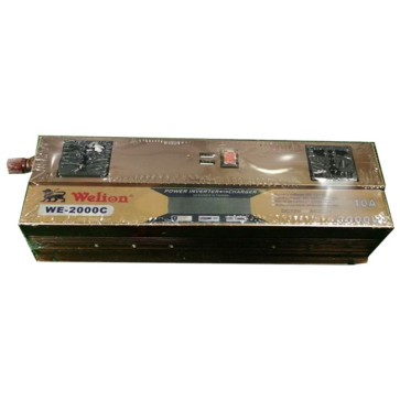 عکس مبدل برق خودرو اینورتر شارژری ویلیون 2000 وات WE-2000C