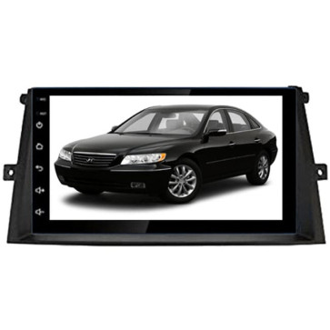 مانیتور و پخش فابریک ماشین هیوندا آزرا 2008 Hyundai Azara 
