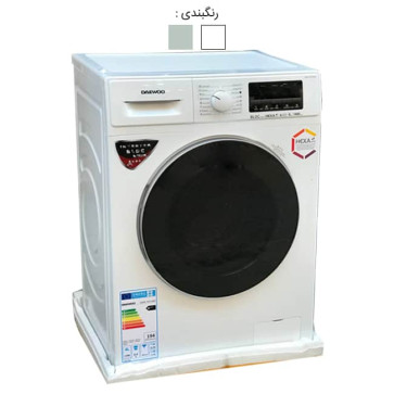 عکس ماشین لباسشویی دوو 8 کیلو TGF1482 سفید نقره