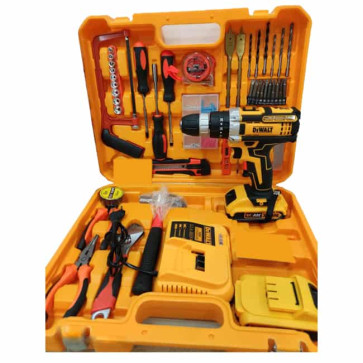 دریل شارژی پیچ گوشتی دیوالت 36 ولت با جعبه ابزار کامل Dewalt 36V