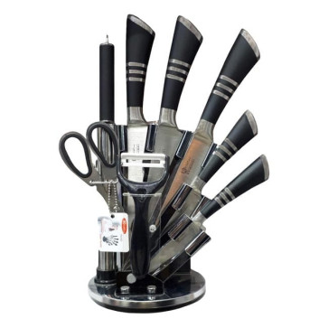 عکس ست چاقو آشپزخانه 9 پارچه فوما FU-533 تصویر 