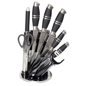 سرویس چاقو آشپزخانه 9 پارچه فوما FUMA FU-644 Knife Set 8PCS