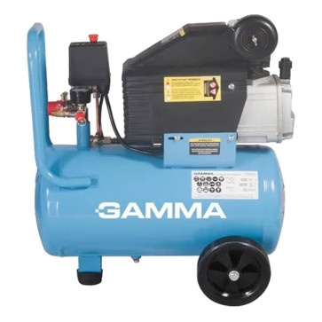 عکس پمپ باد و کمپرسور هوا گاما فیلتر دار 2850 دور GAMMA 25L تصویر 