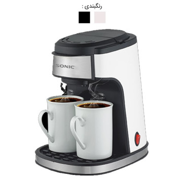 عکس قهوه ساز گوسونیک 450 وات مدل GCM-858 تصاویر
