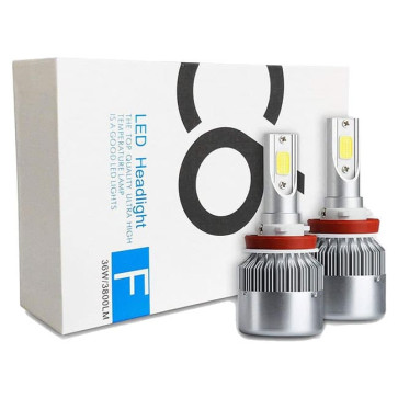لامپ خودرو و هدلایت ال ای دی ضد آب 36 وات C6 LED Headlight 