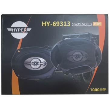 عکس اسپیکر خودرو هایپر مدل 1000 وات HY-69313