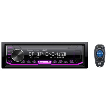 عکس پخش خودرو جی وی سی بلوتوث دار مدل KD-X462BT