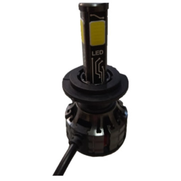 عکس لامپ و هدلایت خودرو 4 طرفه دو عددی 500 وات K9 LED HeadLight 