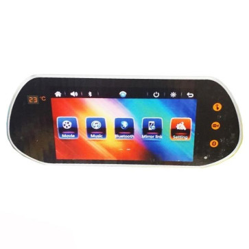 مانیتور آینه ای لمسی خودرو 7 اینچی دماسنج دار Car MP5 Player