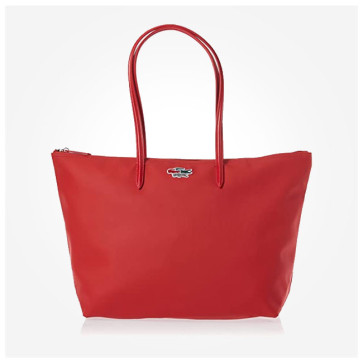کیف زنانه کیسه ای لاکوست مدلLacoste Crocodiles Canvas Shopper