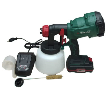 پیستوله رنگ شارژی 20 ولت مخزن 1 لیتری پارکساید  Parkside PFSA 20_LI A1