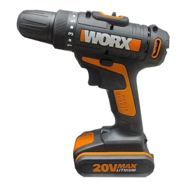 دریل شارژی ورکس 20 ولت WORX POWER SHARE 20V WX101.4