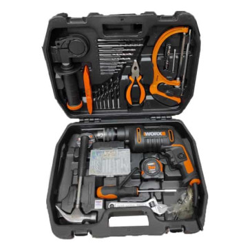 پک کامل لوازم و دریل برقی 600 وات ورکس Worx WX317.3 