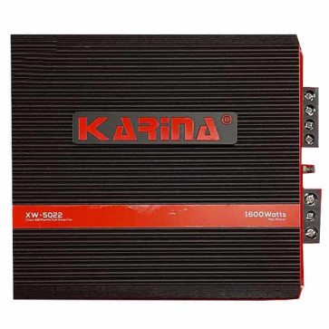 آمپلی فایر خودرو دو کاناله 1600 وات کارینا Karina XW-5022