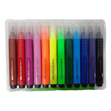 ماژیک هایلایت 12 رنگی یالونگ yalong Marker YL-875087-12