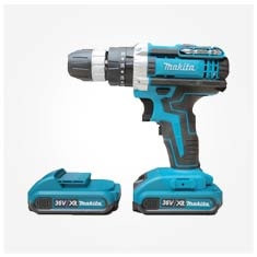 دریل شارژی سه حالته گیربکسی ماکیتا 36 ولت ترکمتر دار Makita