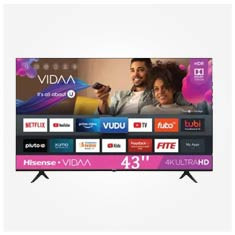 عکس تلویزیون هایسنس 43 اینچ مدل 43A62HS تصاویر تصویر