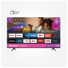 تلویزیون هایسنس 50 اینچ مدل 50A61GS هوشمند 4k 