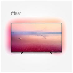 تلویزیون ال ای دی هوشمند فیلیپس فورکی امبیلایت Philips 55PUT6784 
