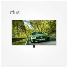 تلویزیون 4K کیو ال ای دی سامسونگ Samsung 65Q70T 