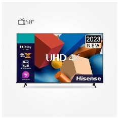 عکس تلویزیون هایسنس مدل 58A61K تصویر