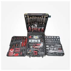 پک کامل جعبه ابزار نیمه صنعتی swiss tools 
