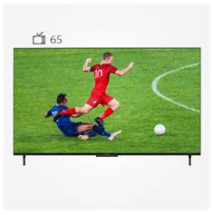 عکس تلویزیون پاناسونیک 65LX800K مدل 65 اینچ تصویر تصاویر