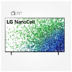 تلویزیون ال جی 75 اینچ  مدل 75NANO803 اسمارت 4k