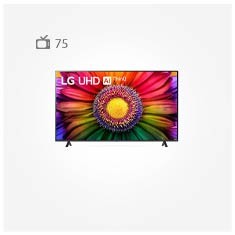 عکس تلویزیون ال جی 75UR8050فورکی اسمارت تصاویر
