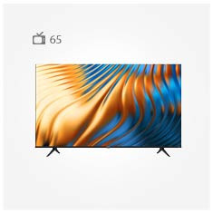عکس تلویزیون هایسنس 65A62HS مدل 65 اینچ فورکی تصاویر