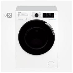 لباسشویی 8 کیلویی سفید بکو 1400 دور درب از جلو Beko WTV 8744 XDOS
