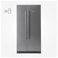 یخچال فریزر ساید بای ساید بوش 28 فوت بدون برفک Bosch KAN56V404 
