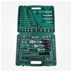 جعبه بکس 120 پارچه و سری بکس و آچار Box Wrench 120pcs
