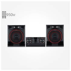 سیستم صوتی خانگی شیک 950 وات ال جی LG XBOOM CL65