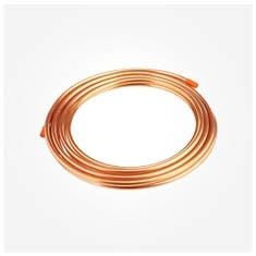 لوله مسی کولر گازی ظرفیت 18000 5 متر Copper Pipe