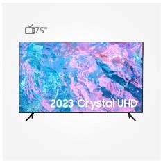 تصویر تلویزیون هوشمند سامسونگ 75 اینچ 75CU7100 عکس