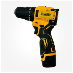 دریل پیچ گوشتی چکشی شارژی دیوالت 24 ولت موتور براشلس Dewalt 24v 