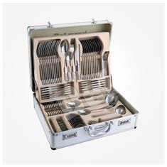 سرویس قاشق و چنگال 138 پارچه دلمونتی  Delmonti spoon and fork DL1310