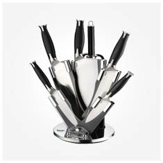 ست چاقو آشپزخانه دلمونتی 8 پارچه Delmonti Knife 8PCS Dl1540