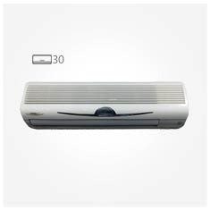 کولر گازی DN جنرال مدل لبخندی استیل 30000 سرد و گرم GNR-30GW AA